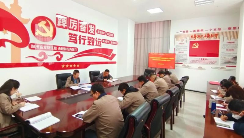 朝開(kāi)公司黨支部召開(kāi)2024年度黨建暨黨風(fēng)廉政建設(shè)工作會(huì)議